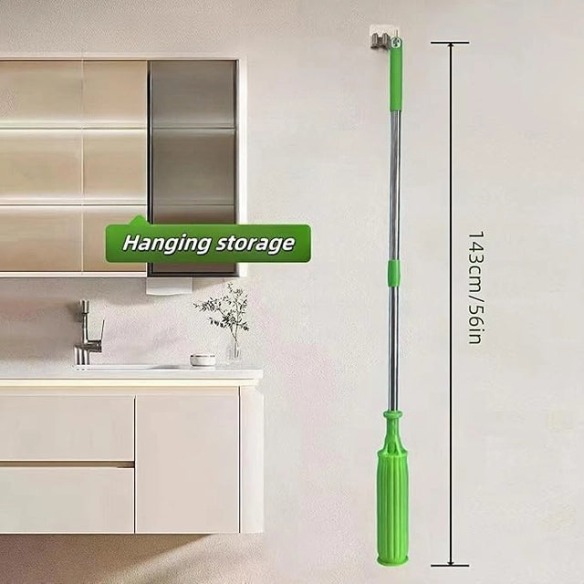 2 in 1 Dehydrated Floor Cleaning Mop | Self-Wringing Floor | 360 Rotatable Adjustable Cleaning Mops